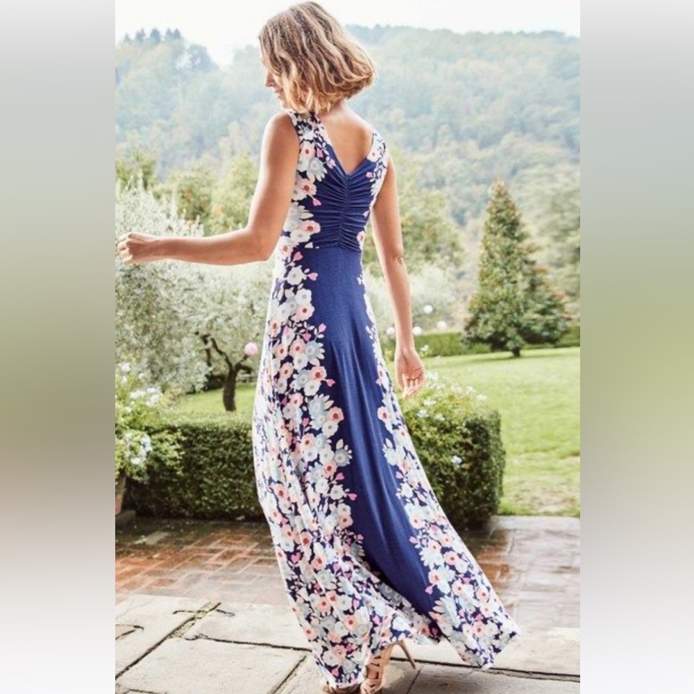 Boden Georgia floral maxi dress, size US8 like new